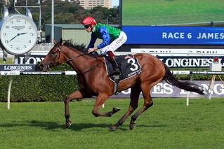 Bonneval completes the Oaks Double at Randwick. Photo: Equine Images